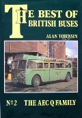 Book cover of The Best of British Buses - The AEC Q Family by TOWNSIN, Alan 